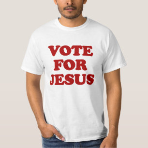 Vote pour Jésus, Funny Christian T-shirt