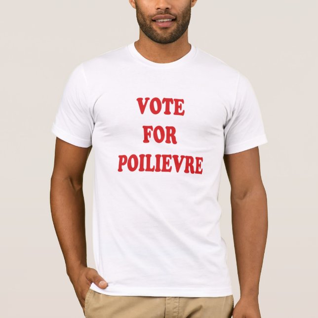 VOTE POUR POILIEVRE T-shirt (Devant)
