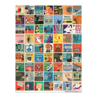 VOTE propagande vintage 63 poster