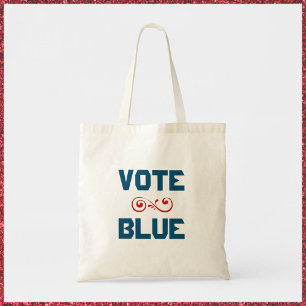 Vote Sac fourre-tout bleu