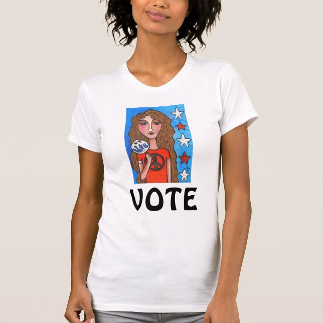 VOTE - T-shirt américain (Devant)