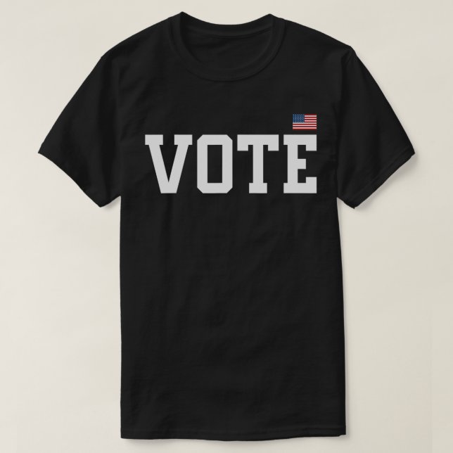 Vote Tshirt Women Men American Flag 2022 Election  (Design devant)