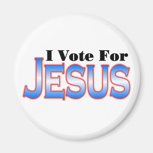 VOTER POUR JESUS MAGNETS (Devant)