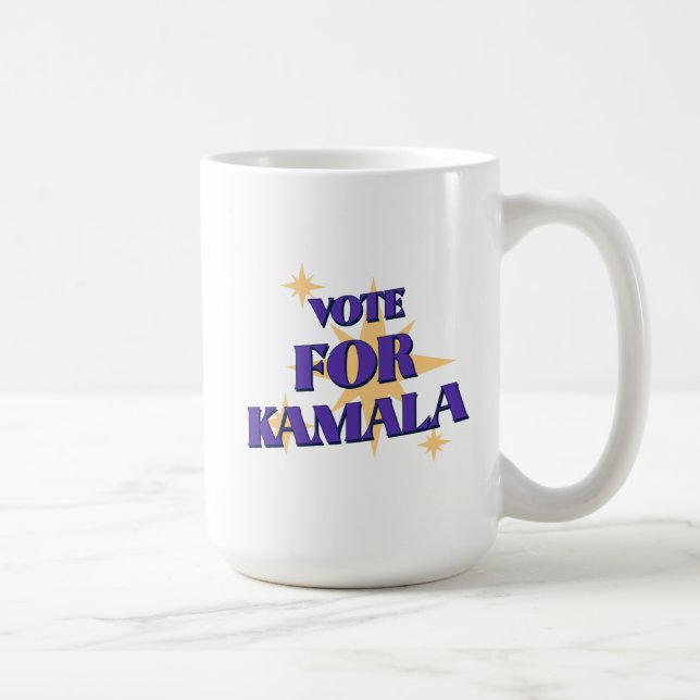 Voter Pour Kamala Coffee Mug (Droite)