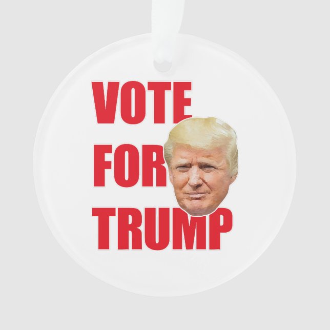 Voter pour Trump (devant)