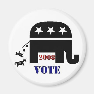 VOTER RÉPUBLICAIN EN 2008 MAGNET