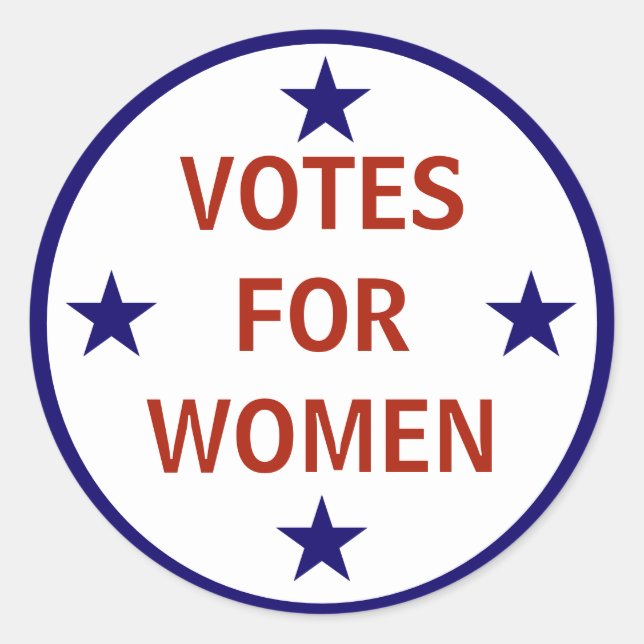 Votes pour les femmes Sticker de Suffrage Historiq (Devant)