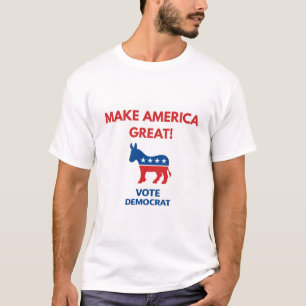 Votez Démocrate T-shirt politique – Pro-Démocratie