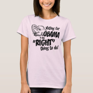 Votez le bébé de bonne chose d'Obama - T-shirt de