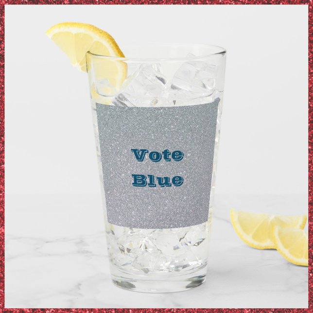 Votez Parties scintillant bleue Verre à boire (Créateur téléchargé)