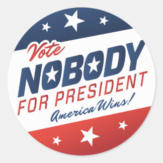 Votez Personne pour les Stickers Président