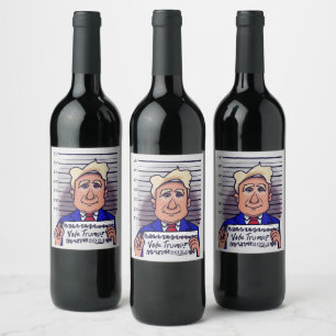 Votez Trump Wine Étiquettes