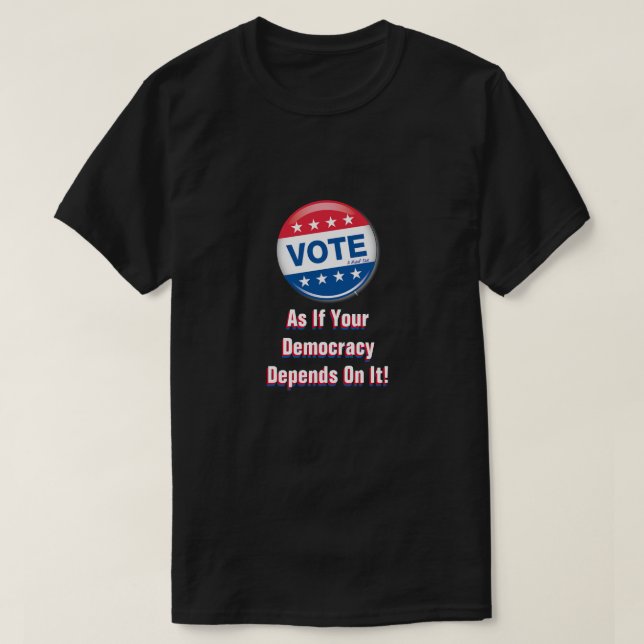  Votez ! - Un T-shirt MisterP (Design devant)