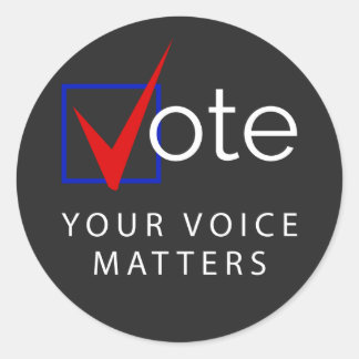 VOTEZ vos stickers Voice Matters 2020