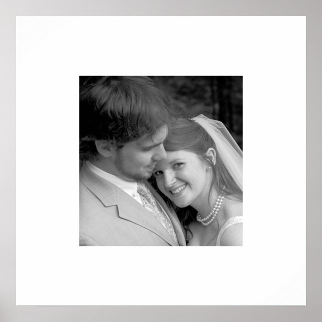 Votre affiche Mariage photo (Devant)