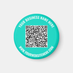 Votre aimant promotionnel d'entreprise avec code Q