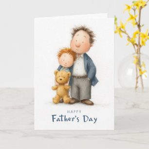Votre amour m'a façonné Carte de la fête des pères