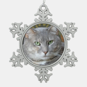 Votre animal de compagnie photo Snowflake Ornement