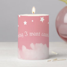Votre bougie de manifestation d'affirmation positi