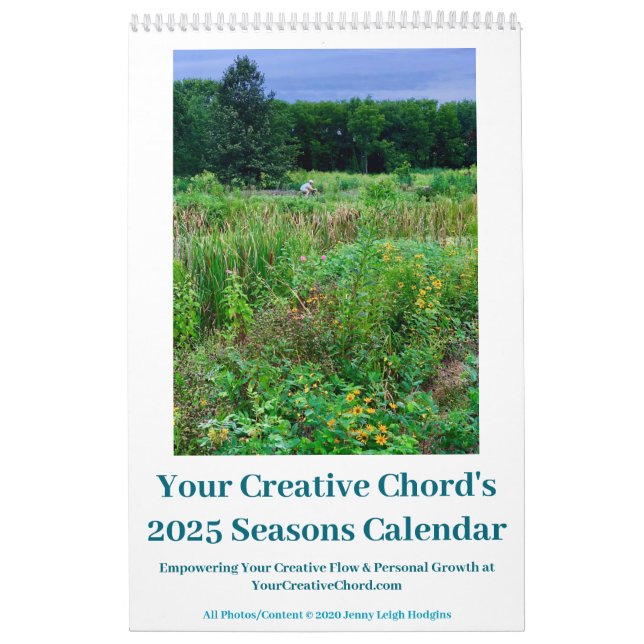 Votre calendrier de saison Creative Chord 2025 (Protection)