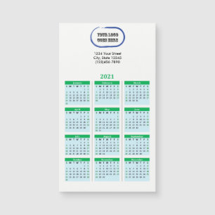 Votre Calendrier Vert Marqué 2021