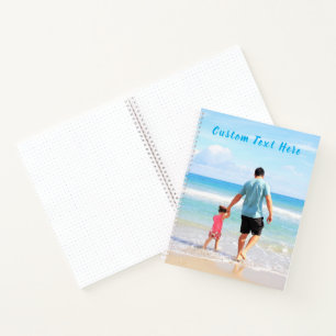 Votre Carnet photo avec nom de texte personnalisé