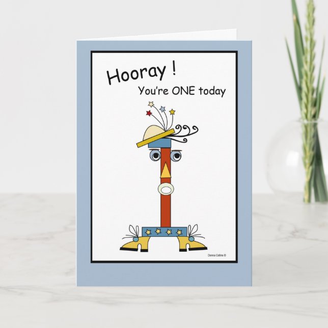 Votre Carte Anniversaire One Today (Devant)