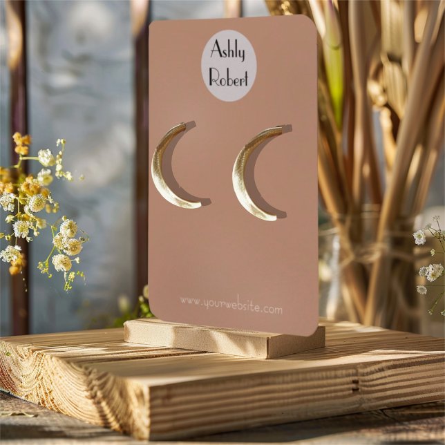 Votre carte d'affichage d'oreille de logo (Créateur téléchargé)