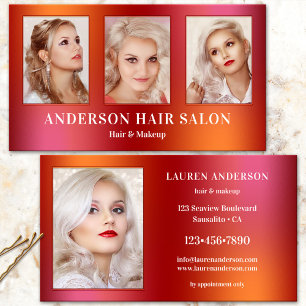 Votre carte de visite de beauté cheveux glamour Ph