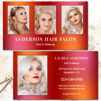 Votre carte de visite de beauté cheveux glamour Ph