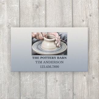 Votre carte de visite en céramique artisanale avec