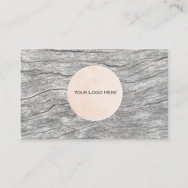 Votre Carte de visite Personnalisé Logo Faded Timb (Devant)