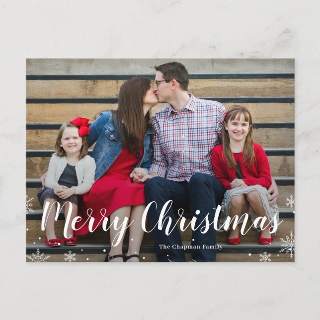 Votre carte de vœux d'hiver pour les fêtes (Devant)