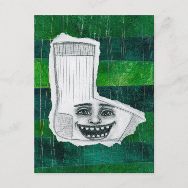 Votre carte postale Lost Sock (Devant)