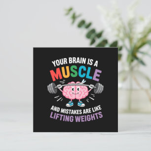 Votre cerveau est un muscle - Citation de l'état d