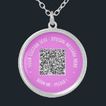 Votre code QR Collier de texte personnalisé Choisi<br><div class="desc">Choisissez des couleurs et des polices - Concevez vos propres colliers personnalisés avec votre code QR Scan Info et texte personnalisé Modern Necklace Don - Ajouter votre code QR - Image ou logo - photo / Texte - Nom ou texte personnalisé - Redimensionner et déplacer ou supprimer / Ajouter des...</div>