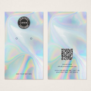 Votre code QR de logo Carte de présentation de bou