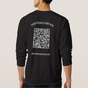 Votre code QR et votre Sweatshirt professionnel de