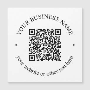 Votre code QR téléchargé avec texte circulaire mod