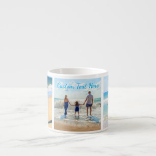 Votre collection de photos Espresso Mug avec texte