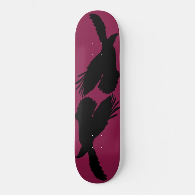 Votre couleur - Skateboard volant Aigle - Silhouet (Recto)