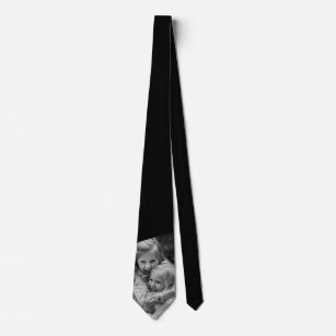 Votre Cravate en noir et blanc Modèle photo