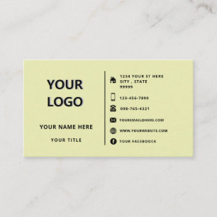 Votre entreprise Promotionnels Cartes de visite Mo