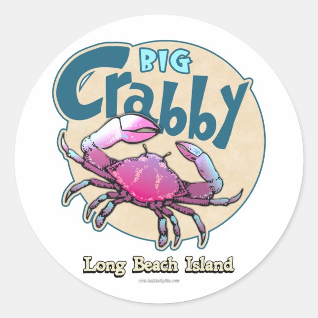 Votre Étiquette Crabby (Devant)