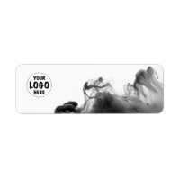 Votre Étiquette de produit gothique Smokey Logo
