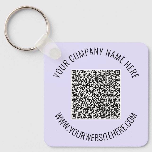 Votre exemple de porte-clés QR Code promotionnel p (Recto)