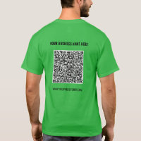 Votre exemple de T-Shirt avec code QR personnalisé