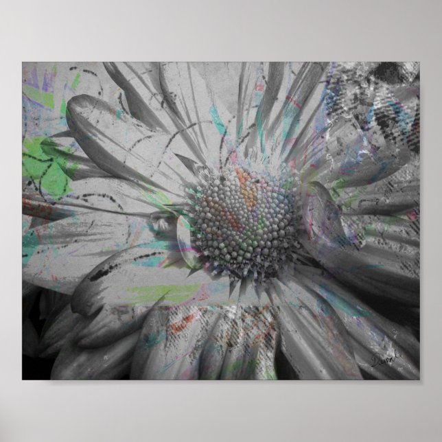 "Votre Fleur Quotidienne" affiche 8 x 10 ou téléch (Devant)
