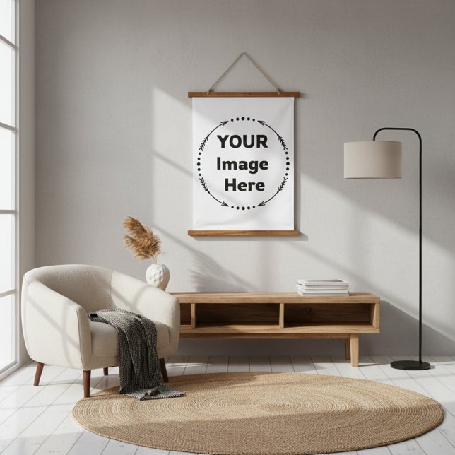 Votre image ici Tapisserie personnalisée (Your Image Here Custom Tapestry)