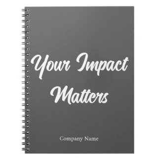 Votre impact compte Cahier personnalisé pour appré